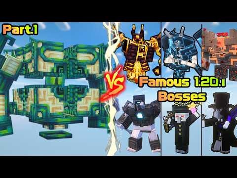 Obliterator vs Famous 1.20.1 Bosses Part.1