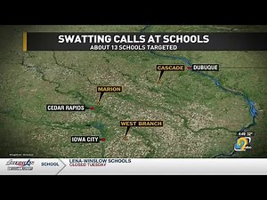 Iowa law enforcement investigating after 13 schools receive swatting calls