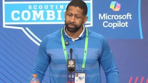 Andrew Berry at combine | Haystack News