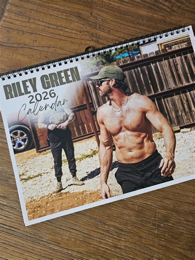 Riley Green 2026 Printable Calendar – Digital Download - Etsy