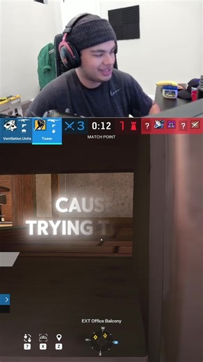 Oh the new season cannot come soon enough. But I not wanna play overwatch D: but I miss my 1taps and clutches #r6siege #fyp #streamers #reaction #r6clips