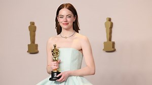 Emma Stone wins second career best actress Oscar for ‘Poor Things' in tight race with Lily Gladstone