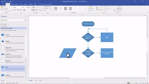 Video: Create a flowchart - Microsoft Support