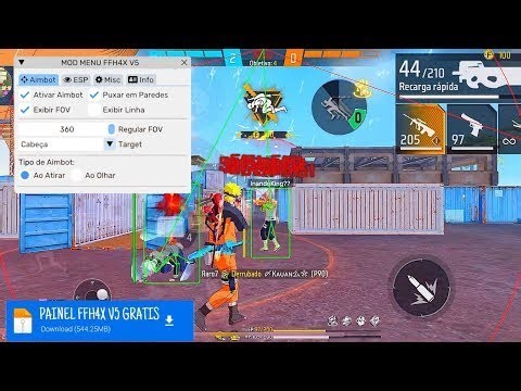 MOD MENU!👻PAINEL AIMBOT XIT PURO IPHONE/ANDROID HEADTRICK 100% HS✅☠️ipa antban regedit mobile gratis