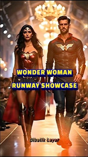 Epic Superhero Showcase -- Wonder Woman Fashion Runway ✨🔥