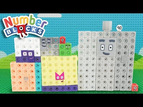 Adding 6 Numberblock Squares to Build New Numbers! Fun Math for Toddlers and Early Learners