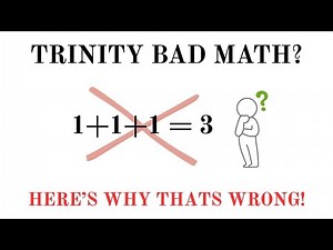 Stop Saying 1+1+1=3—Here’s What the Trinity Actually Teaches!