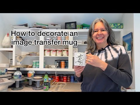 How to decorate an image transfer mug