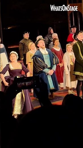 Anne Boleyn the Musical | Opening night curtain call at Hever Castle