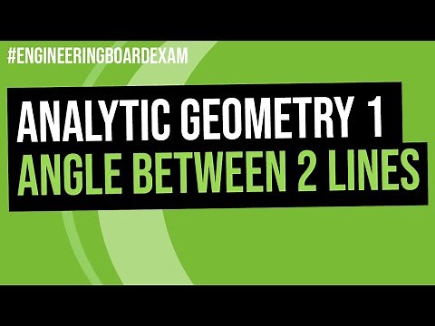 Angle between two lines