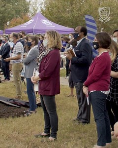 The University of Central Arkansas hosted a groundbreaking ceremony for the Windgate Center for Fine and Performing Arts and announced a $3 million gift from the Alice L. Walton Foundation on Friday, Oct. 9, on the UCA campus. | University of Central Arkansas