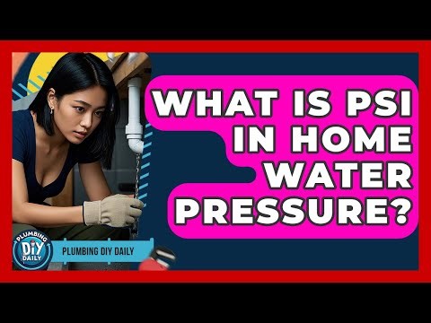 What Is PSI In Home Water Pressure? - Plumbing DIY Daily