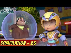 VIR: The Robot Boy Cartoon In Hindi | Compilation 25 | Hindi Cartoons for Kids | Wow Kidz Action