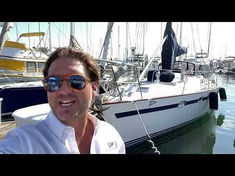 1993 Taswell 43 sailboat Video Walkthrough review for sale in San Diego, California By: IanVanTuyl