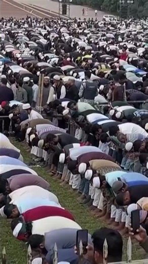 Tens of thousands flood streets for Bangladeshi activist’s funeral | #ajshorts