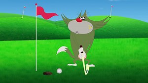 🏌‍♀ Golf lesson with Jack 🏌‍♀ | Oggy and the cockroaches