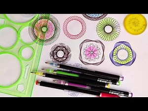 SPIROGRAPH ASMR | We draw mandalas and patterns