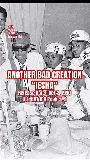 Another Bad Creation “Iesha” #90s #90smusic #anotherbadcreation #abc