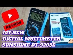 REVIEW DIGITAL MULTIMETER FUNCTION SUNSHINE DT- 9205E