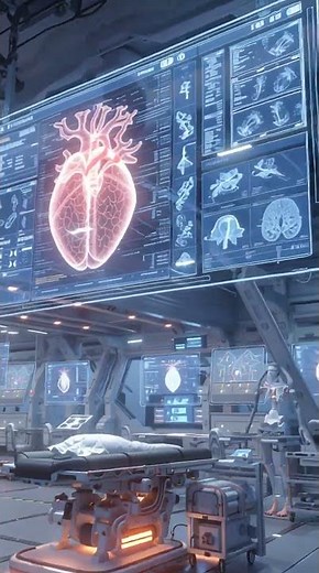 Futuristic Sci-Fi Medical Lab | Cinematic AI Concept | Ultra-Realistic 3D Animation #SciFi