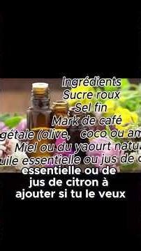 Découvre comment faire un gommage naturel mai