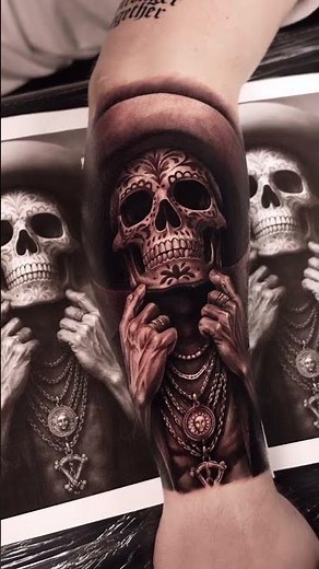 Tattoo work © Ashan Herrera, Mexico.
