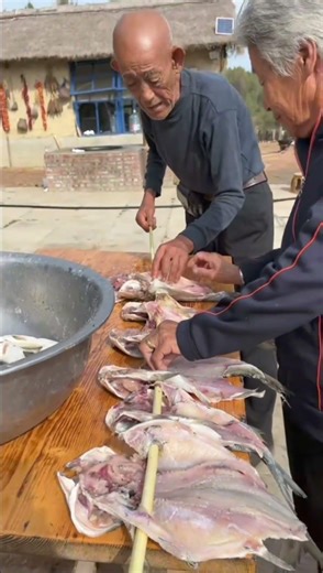 Homemade Salted Dry Fish | Natural Sun Drying Process