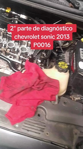 Diagnóstico del código P0016 en Chevrolet Sonic 2013