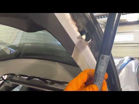 2010-2015 Lexus RX350 RX450h Hatch Support Strut Shocks Replacement Instructions