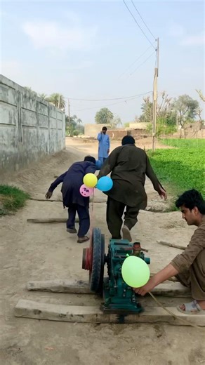 A New new diezl engine starting