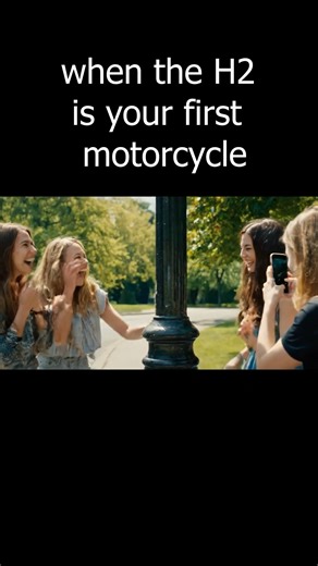 When an H2 is your first bike 🤣 #kawasakih2 #crash #embarrassing #reels #motorcycle #superbike #funnyvideos | Moto Hoon