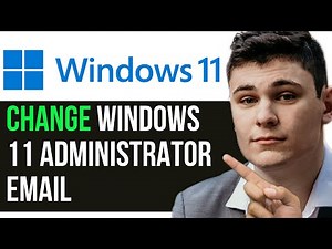 HOW TO CHANGE WINDOWS 11 ADMINISTRATOR EMAIL SIMPLE!