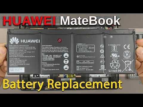HUAWEI MateBook Battery Replacement | Step‑by‑Step DIY Guide