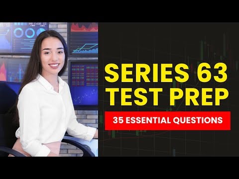 Series 63 Test Prep - FINRA Practice Exam & Study Guide (35 Tricky Questions)