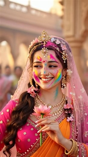 happy holi #radhakrishna #holi