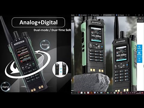 BAOFENG DM-32 Bluetooth ? & Instructions /CPS