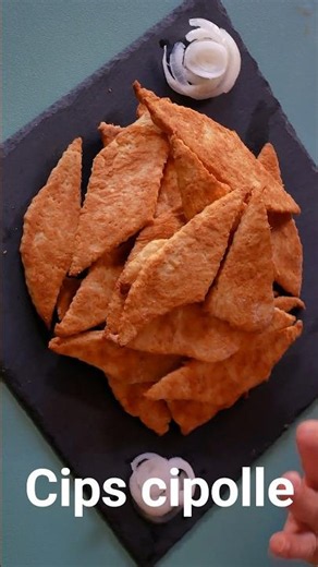 Super delicious onion chips #recipe #foodblogger #shorts #short