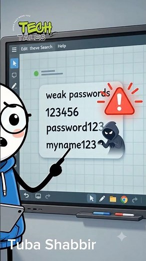Kya ap ka password Strong hai? | How to create strong password? | #password #strongpassword #shorts