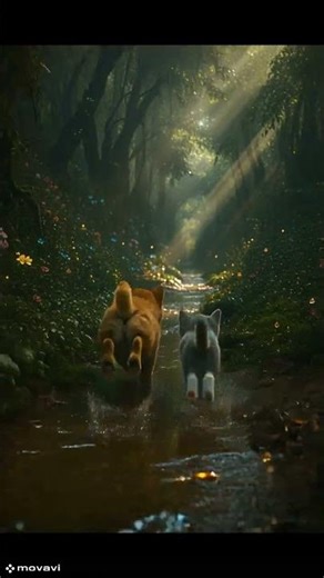 “A Cat & Dog Adventure You Don’t Want to Miss 🐱🐶🌍✨”#CatDogAdventure #PetExplorers #FurryFriends