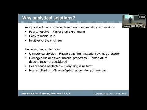 Lecture 9 - Advanced Manufacturing Processes