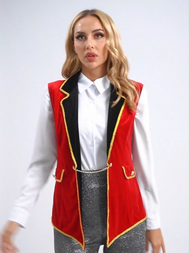 Watch Party Ringmaster Circus Costume on Amazon Live