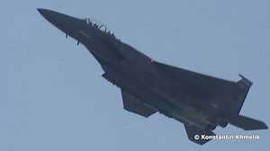 US Air Force F-15 aggressive demo at the MAKS 2011! Vid credit: KHMedia | European Airshows