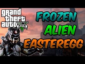 Grand Theft Auto V (GTA 5) | Frozen Alien | Secret Easter Egg