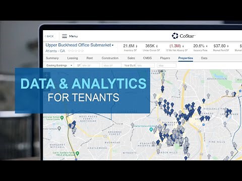 Commercial Real Estate Market Data & Analytics for Tenants | CoStar in a Minute
