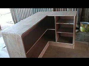 how to make L shape small counter 🔨🪚