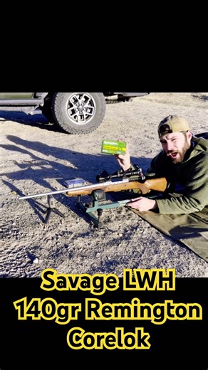 Savage LWH 6.5 creedmoor 140gr corelok #boltactionrifle #review