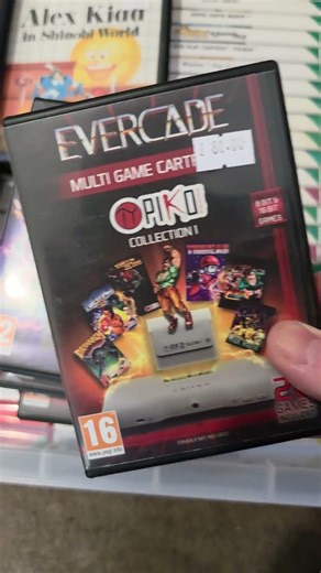 Some Evercade stuff just about to hit the shelves, including legacy titles!