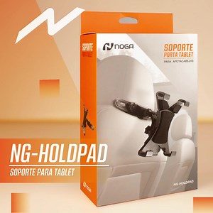 ¡Nuevo Portatablet NG-HOLDPAD! Soporte de tablets para la cabecera del auto. . Diseñado para tablets de 7 hasta 10 pulgadas. ✨ . Con rotación de pantalla 360º y tuercas de ajuste, para una buena visión de diferentes ángulos. . Soporte acolchado y extensible. Ideal para disfrutar un viaje seguro y entretenido.  . #Noga #SoporteParaTablet #Tablet | Noga | Facebook