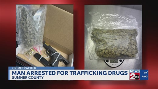 Sumner County task force arrests man accused of trafficking drugs