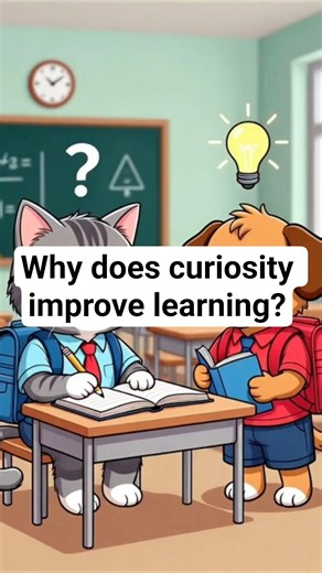 Curiosity turns learning into a reward 🎯🧠